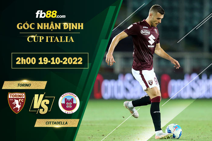 Fb88 soi kèo trận đấu Torino vs Cittadella