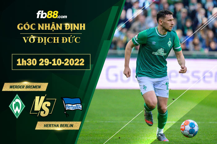 Fb88 soi kèo trận đấu Werder Bremen vs Hertha Berlin