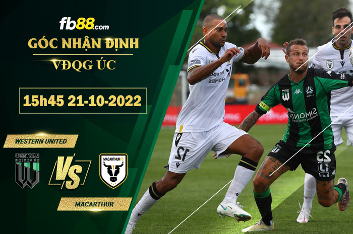 Soi kèo Western United vs Macarthur, 15h45 ngày 21/10/2022