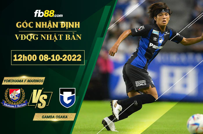 Soi kèo Yokohama F Marinos vs Gamba Osaka, 12h00 ngày 8/10/2022