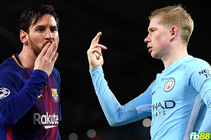 De Bruyne theo chân Messi