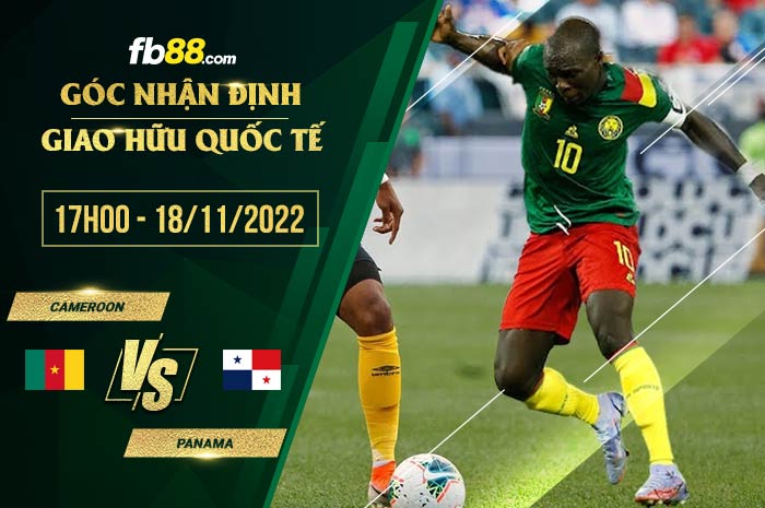 fb88-soi kèo Cameroon vs Panama