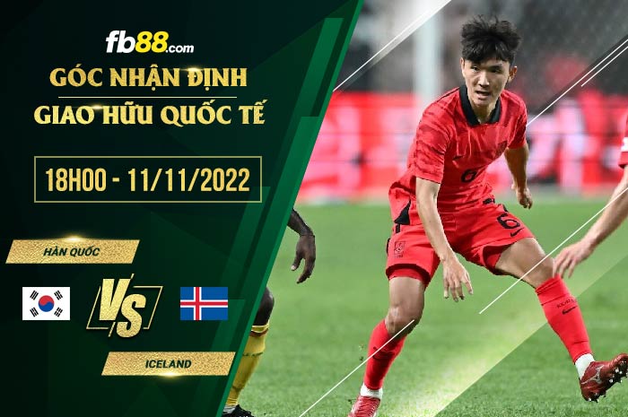 fb88-soi kèo Han Quoc vs Iceland