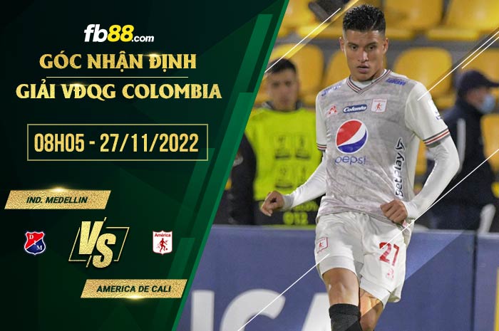 fb88-soi kèo Ind. Medellin vs America de Cali