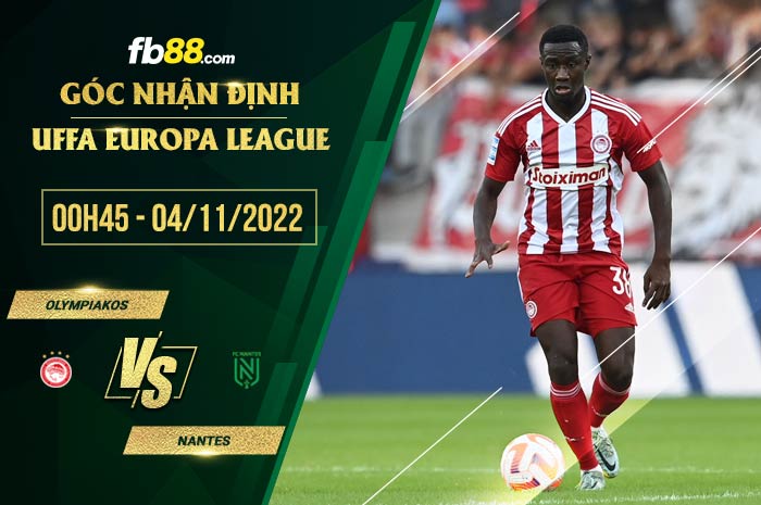 fb88-soi kèo Olympiakos vs Nantes