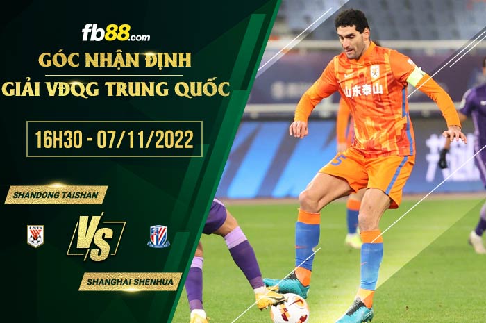 fb88-soi kèo Shandong Taishan vs Shanghai Shenhua