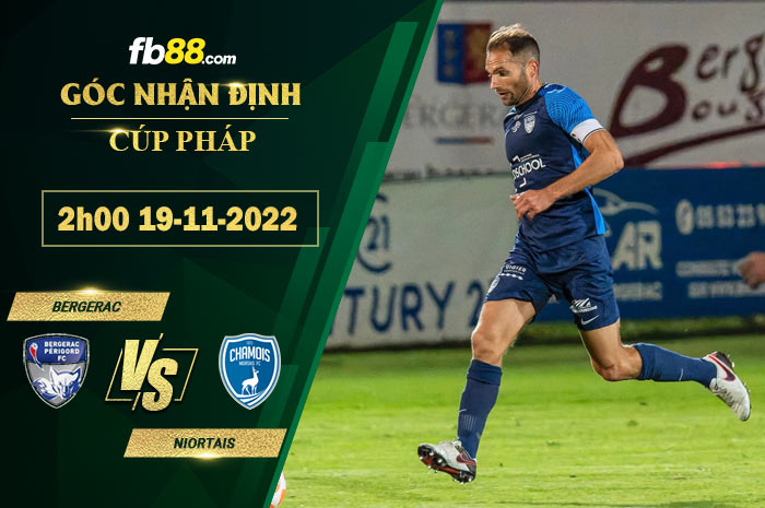 Fb88 soi kèo trận đấu Bergerac vs Niortais