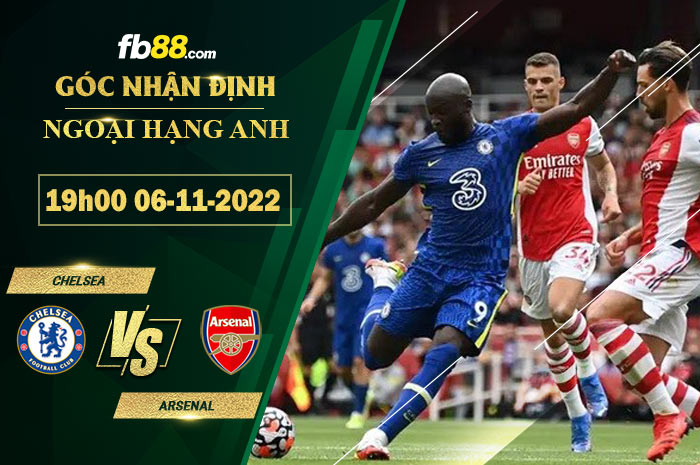 Fb88 soi kèo trận đấu Chelsea vs Arsenal