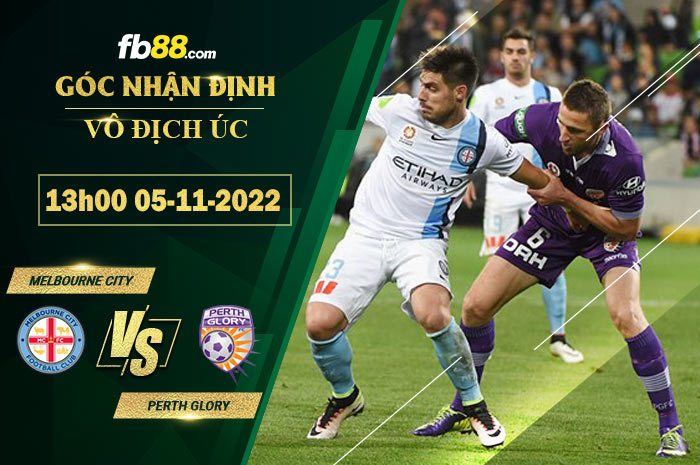 Fb88 soi kèo trận đấu Melbourne City vs Perth Glory