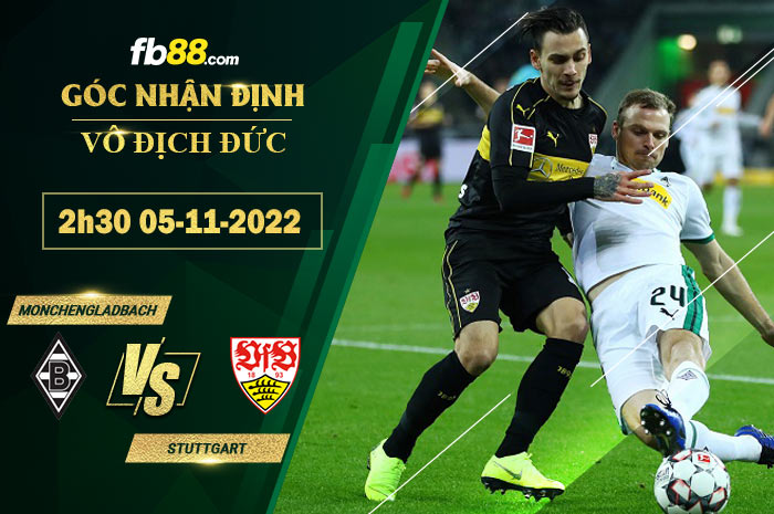 Fb88 soi kèo trận đấu Monchengladbach vs Stuttgart