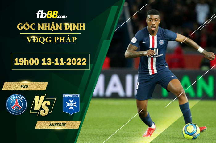 Fb88 soi kèo trận đấu PSG vs Auxerre