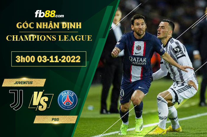 Fb88 bảng kèo trận đấu PSG vs Juventus