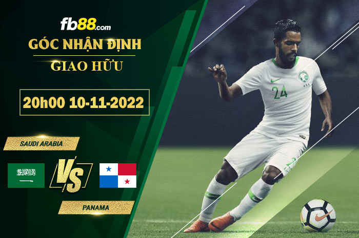 Fb88 soi kèo trận đấu Saudi Arabia vs Panama