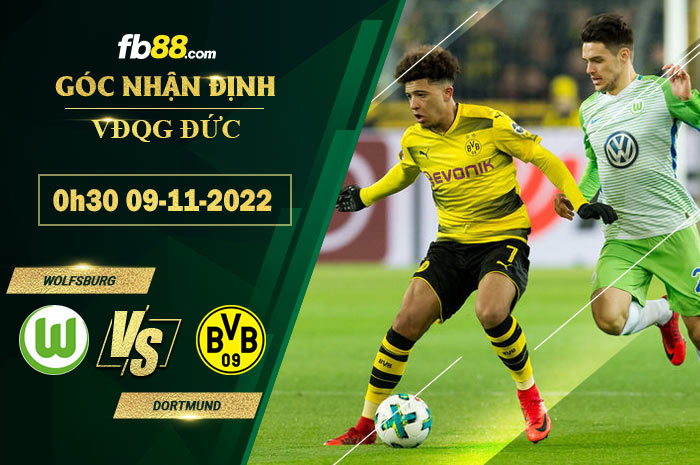 Fb88 soi kèo trận đấu Wolfsburg vs Dortmund