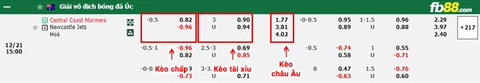 fb88-bảng kèo trận đấu Central Coast vs Newcastle Jets