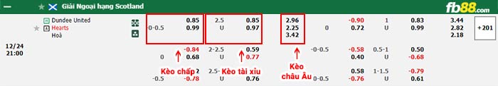 fb88-bảng kèo trận đấu Dundee vs Heart