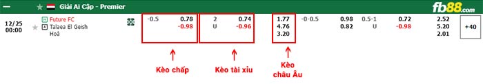 fb88-bảng kèo trận đấu Future vs Tala'ea El Gaish