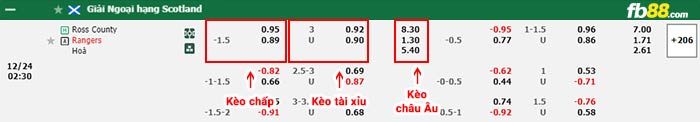 fb88-bảng kèo trận đấu Ross County vs Rangers