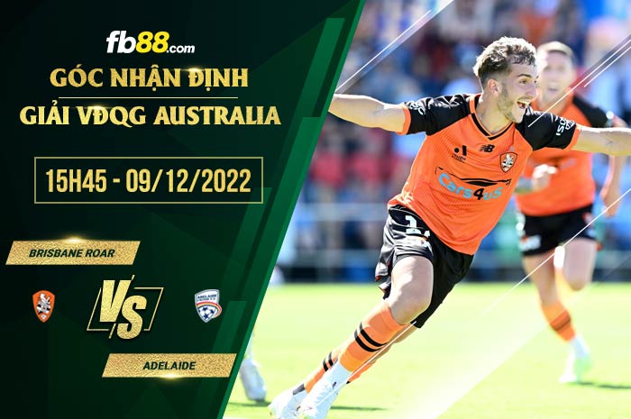 fb88-soi kèo Brisbane Roar vs Adelaide