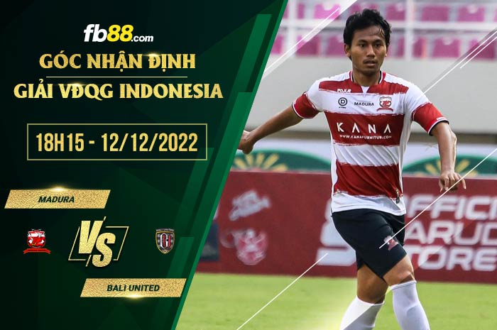 fb88-soi kèo Madura vs Bali United