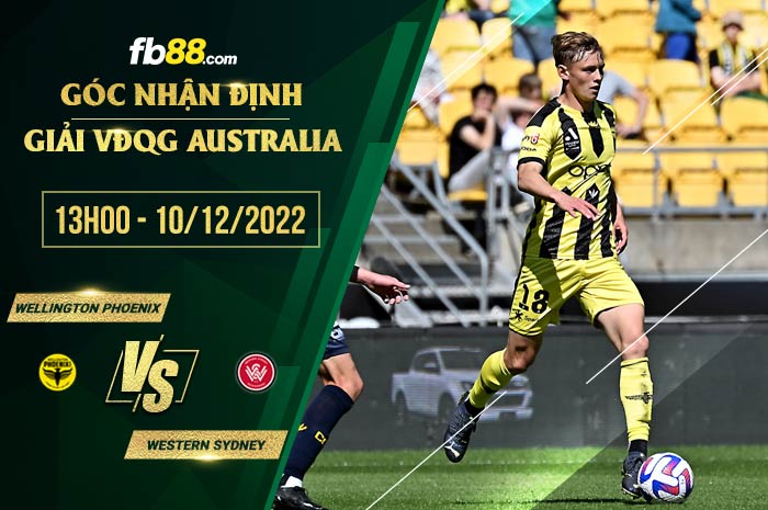 fb88-soi kèo Wellington Phoenix vs Western Sydney