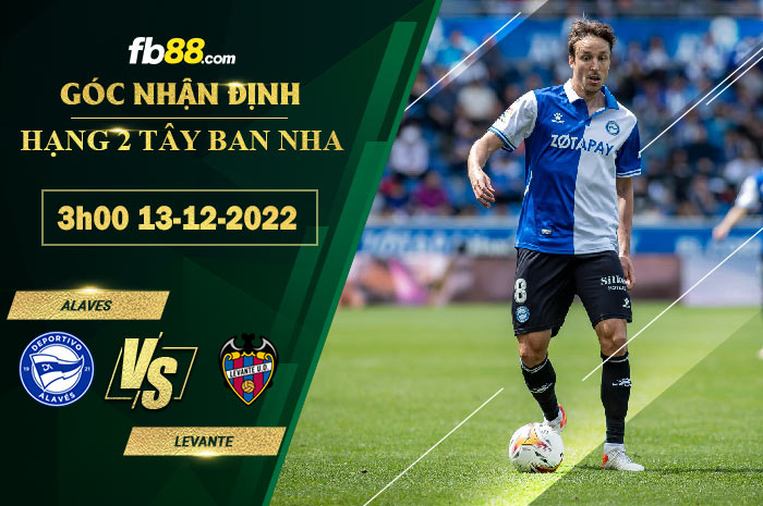 Fb88 soi kèo trận đấu Alaves vs Levante