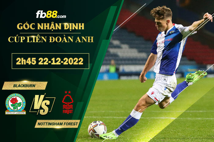 Fb88 soi kèo trận đấu Blackburn vs Nottingham Forest