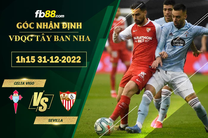 Fb88 soi kèo trận đấu Celta Vigo vs Sevilla