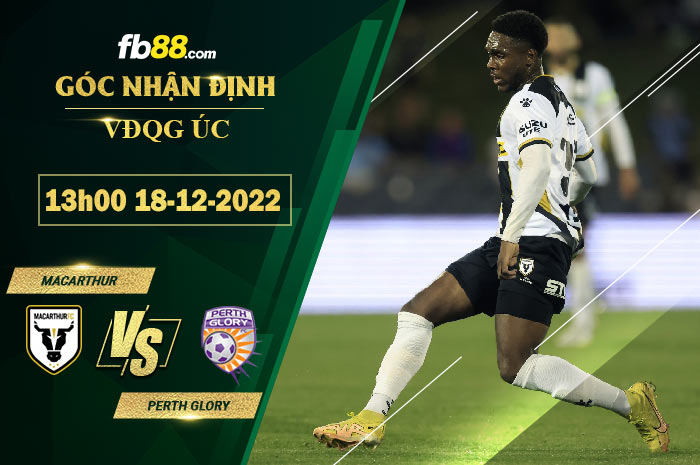 Fb88 soi kèo trận đấu Macarthur vs Perth Glory