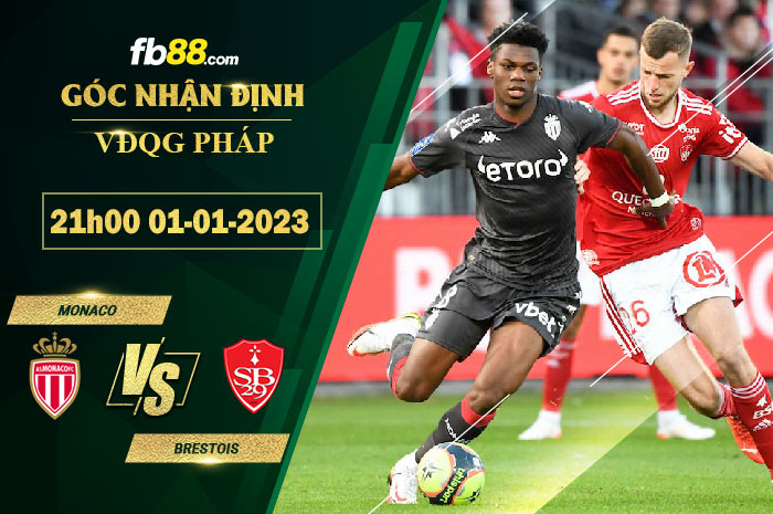 Fb88 soi kèo trận đấu Monaco vs Brestois