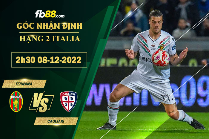 Fb88 soi kèo trận đấu Ternana vs Cagliari