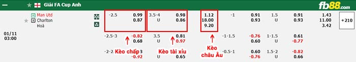 fb88-bảng kèo trận đấu Man Utd vs Charlton