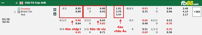 fb88-bảng kèo trận đấu Swansea vs Bristol City