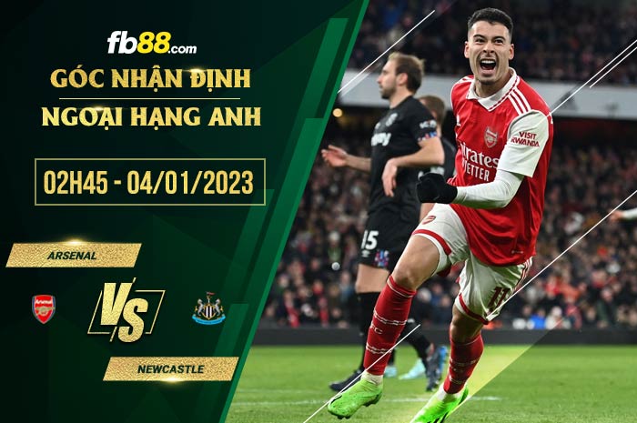 fb88-soi kèo Arsenal vs Newcastle