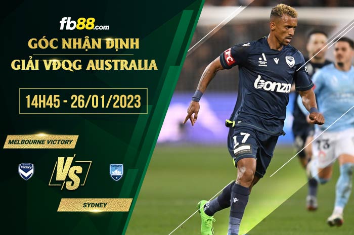 fb88-soi kèo Melbourne Victory vs Sydney