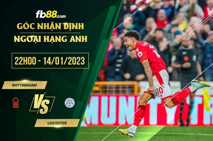 fb88-soi kèo Nottingham vs Leicester