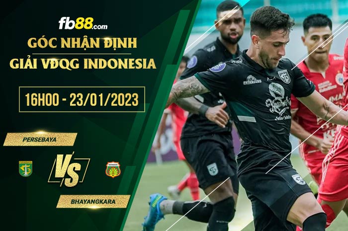 fb88-soi kèo Persebaya vs Bhayangkara