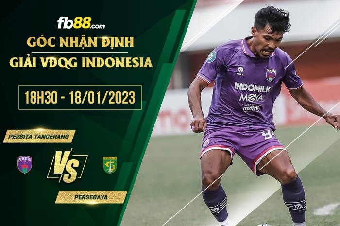 fb88-soi kèo Persita Tangerang vs Persebaya