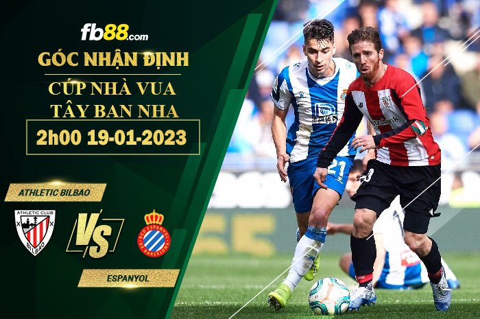 Fb88 soi kèo trận đấu Athletic Bilbao vs Espanyol