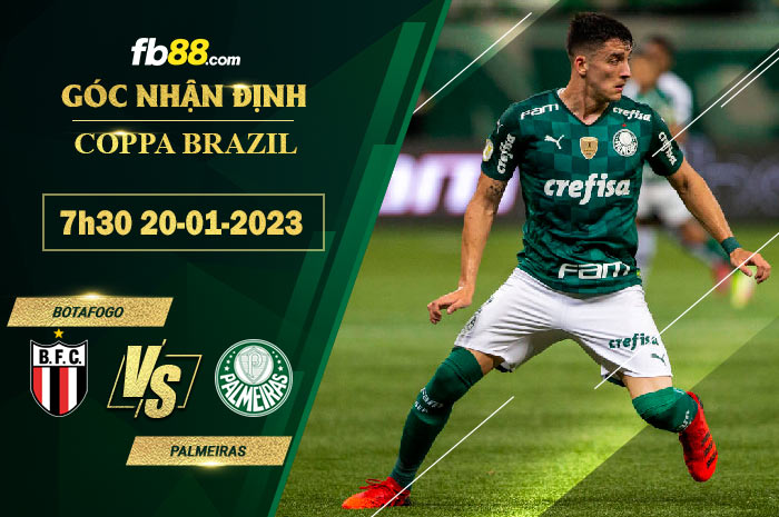 Fb88 soi kèo trận đấu Botafogo vs Palmeiras