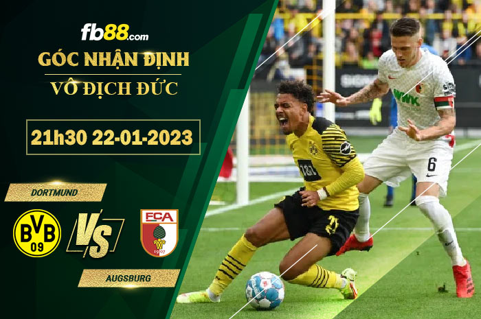 Fb88 soi kèo trận đấu Dortmund vs Augsburg