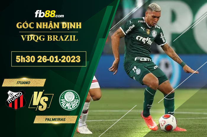 Fb88 soi kèo trận đấu Ituano vs Palmeiras