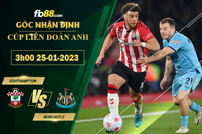 Fb88 soi kèo trận đấu Southampton vs Newcastle