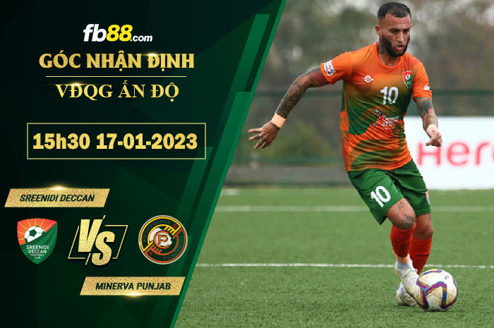 Fb88 soi kèo trận đấu Sreenidi Deccan vs Minerva Punjab