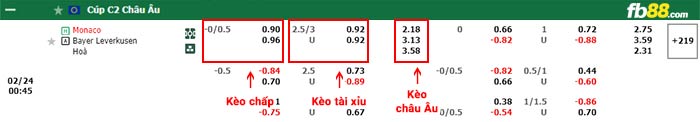 fb88-bảng kèo trận đấu Monaco vs Leverkusen