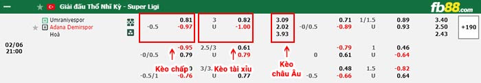 fb88-bảng kèo trận đấu Umraniyespor vs Adana Demirspor