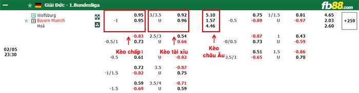 fb88-bảng kèo trận đấu Wolfsburg vs Bayern Munich