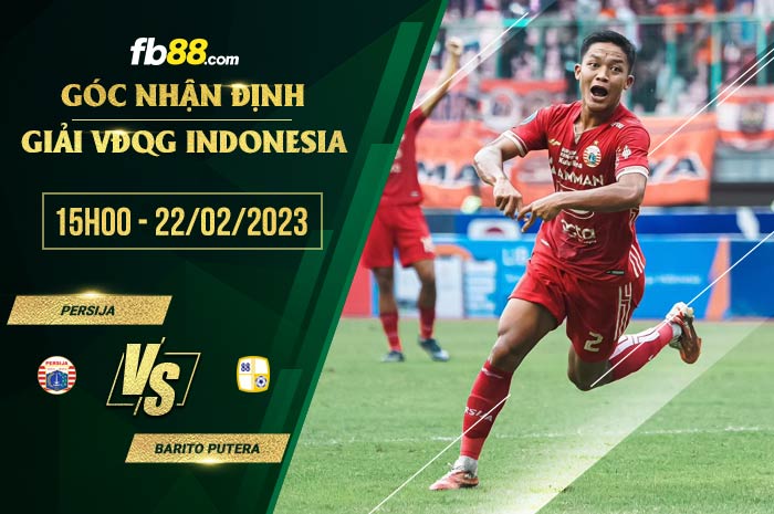 fb88-soi kèo Persija vs Barito Putera