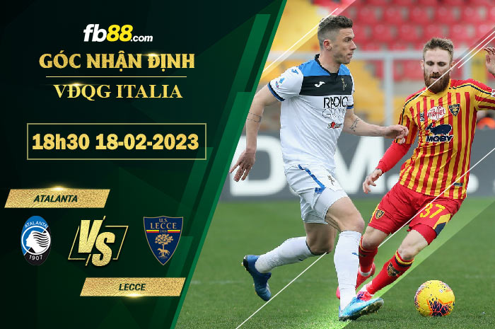 Fb88 soi kèo trận đấu Atalanta vs Lecce