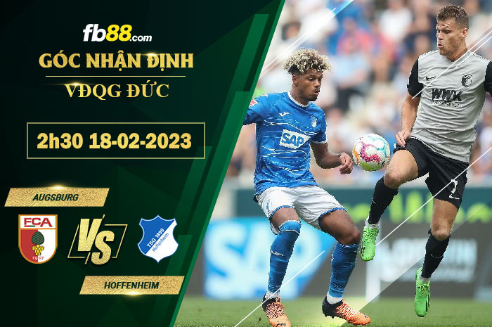 Fb88 soi kèo trận đấu Augsburg vs Hoffenheim